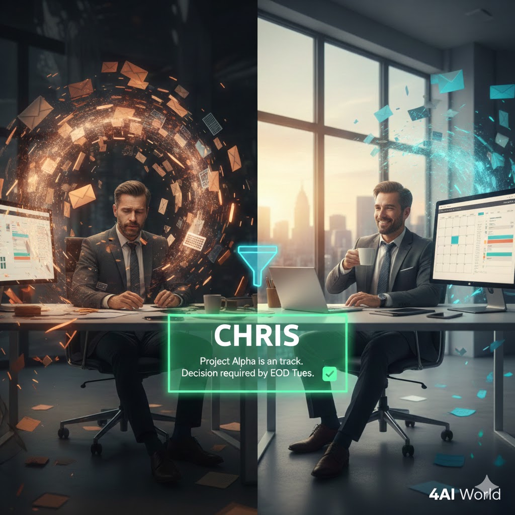 The Executive’s Inbox: How AI Finally Broke the “Copy All” Curse