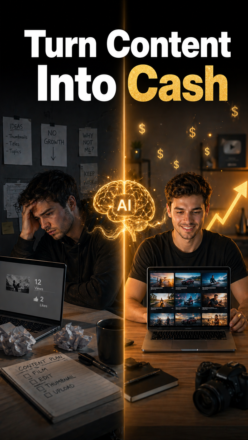 AI for Creators and Marketers hook card